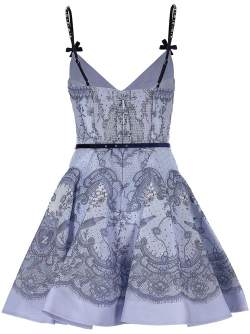 Short dress ZIMMERMANN | 2352DR251BLUE LACE PRINT